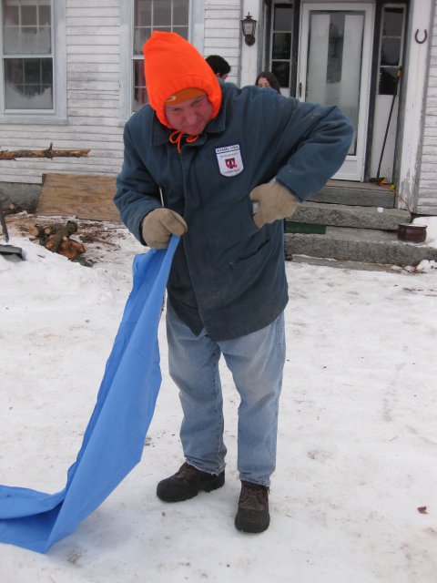 John Makes UN Flags to Burn